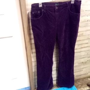 Ralph Lauren Jean Co women's corduroy jeans.    Box 259